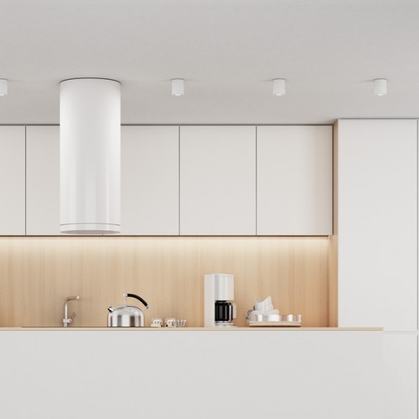 MAYO R stropna z usmerjeno svetlobo bela 230V LED 9W 36° 2700K - slika 4