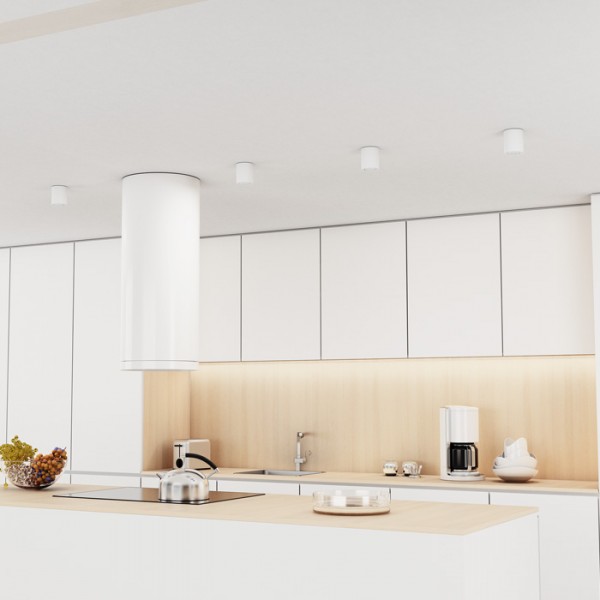 MAYO R stropna z usmerjeno svetlobo bela 230V LED 9W 36° 2700K - slika 2