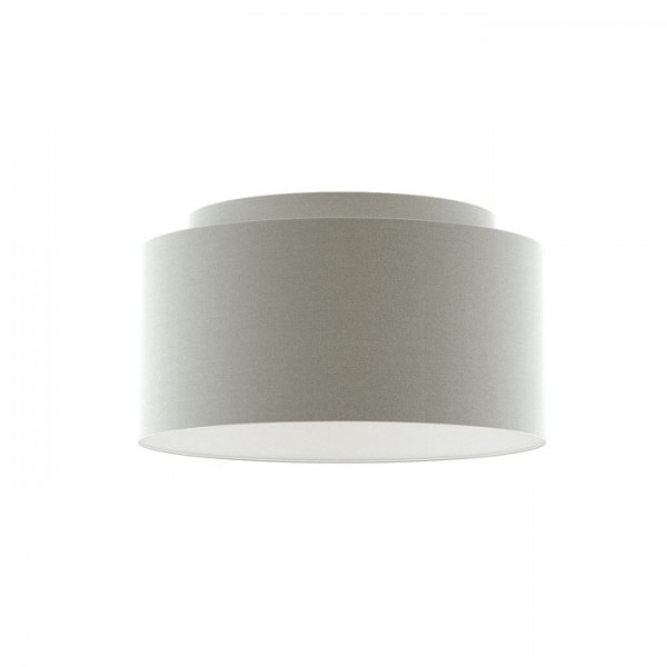 DOUBLE 55/30 senčnik Chintz svetlo siva/beli PVC max. 23W - slika 5