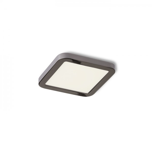 HUE SQ 9 vgradna črni krom 230V LED 6W 3000K