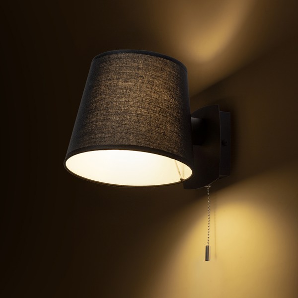 SELENA stenska črna 230V LED E27 11W - slika 4