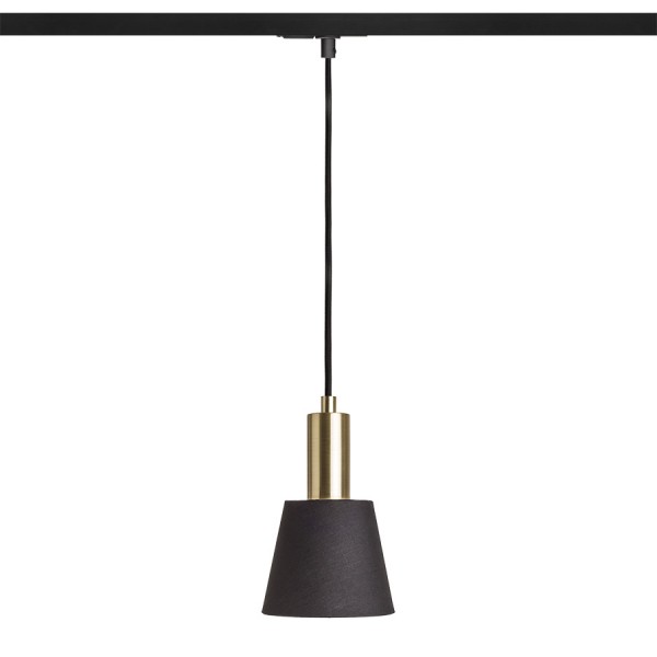 ICAR za 1F tirni sistem črna/zlata 230V LED E27 11W - slika 3