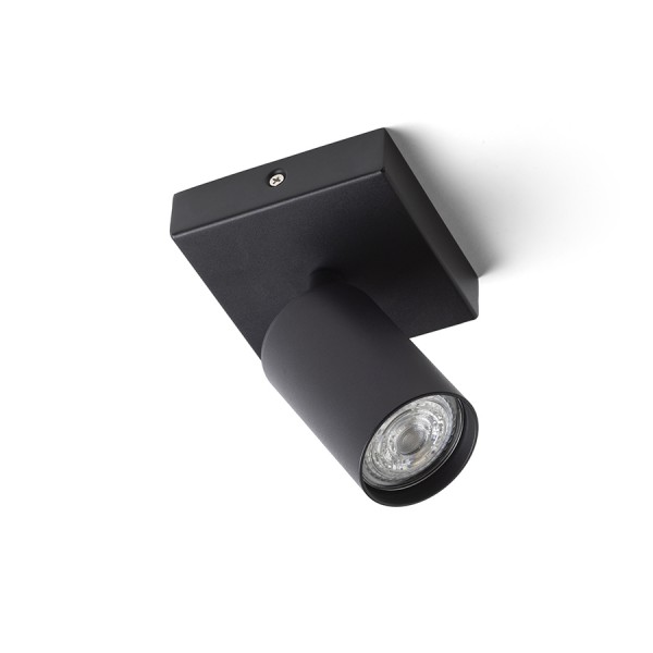 DUDE SQ nadgradna črna 230V LED GU10 9W - slika 4
