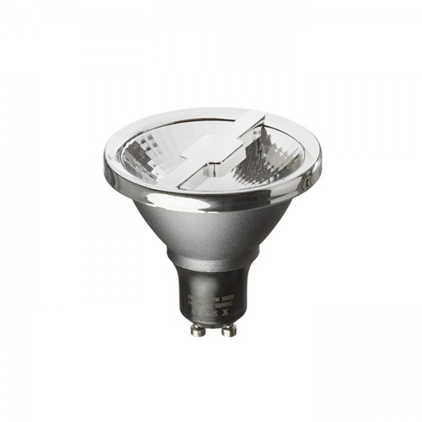 ALFA 69 srebrno siva krom 230V GU10 LED 6W 24° 4000K - slika 2
