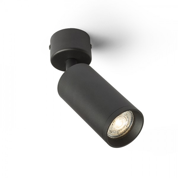 BELENOS stropna črna 230V LED GU10 9W