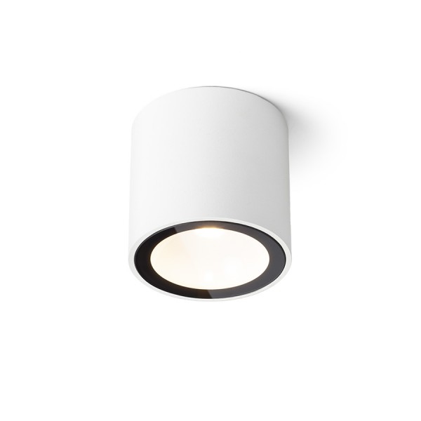 SENZA R stropna bela prozorno steklo 230V LED 6W IP65 3000K