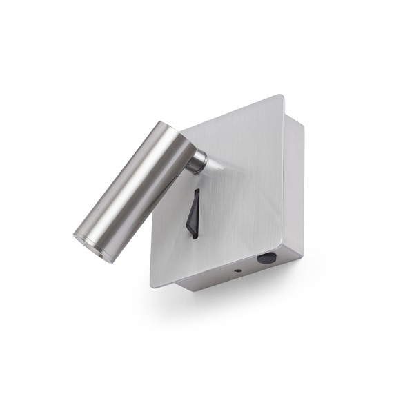 MIG stenska mat nikelj 230V LED 3W 30° 3000K - slika 3