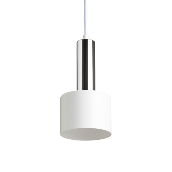 GIULIA 12 viseča bela krom 230V LED E27 11W - slika 4
