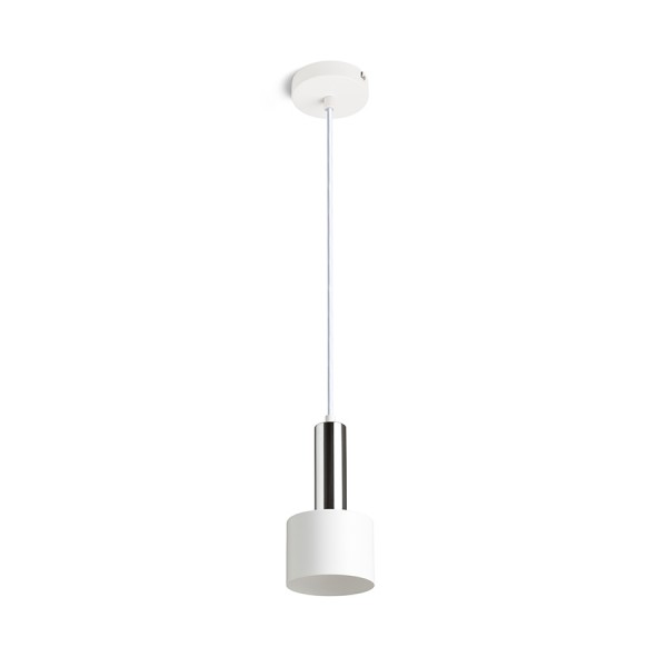 GIULIA 12 viseča bela krom 230V LED E27 11W - slika 3
