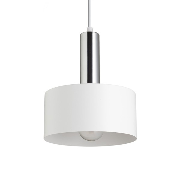 GIULIA 20 viseča bela krom 230V LED E27 15W - slika 3