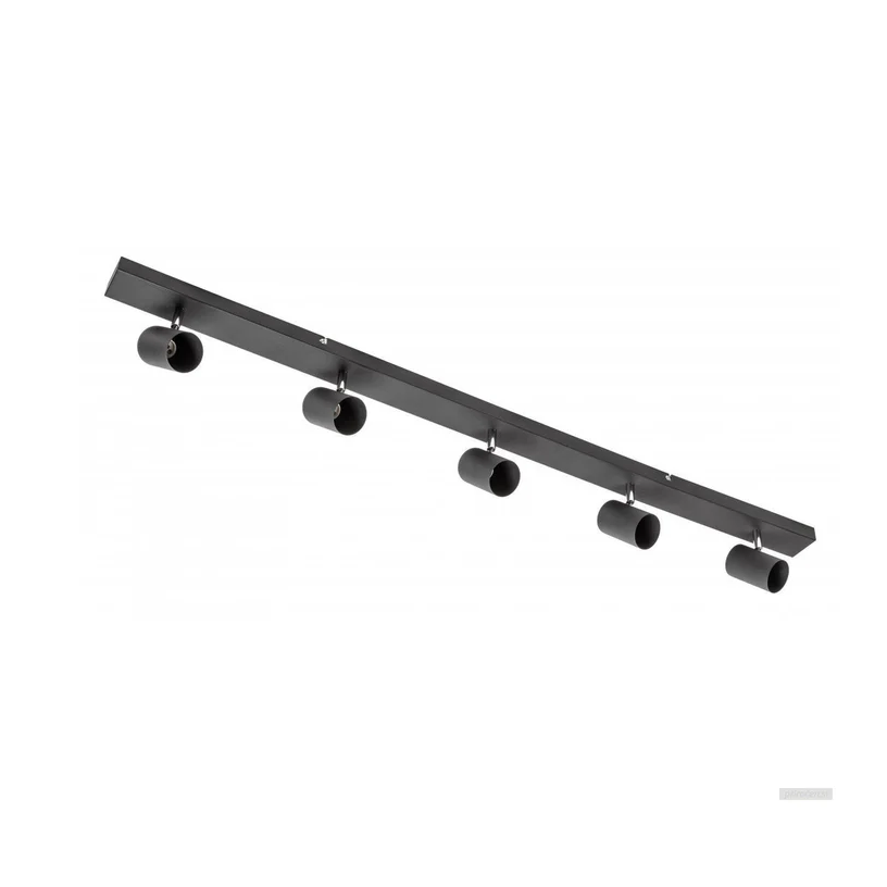 GTV stropna svetilka VENETO 5xGU10 230V IP20, črna - slika 3