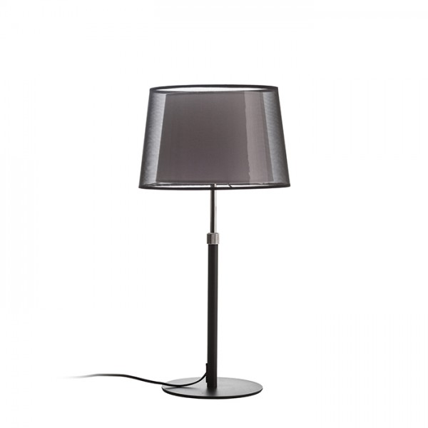 ESPLANADE namizna svetilka transparentno črna/bela krom 230V LED E27 15W - slika 3