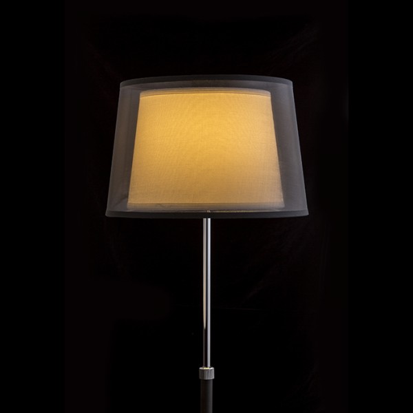 ESPLANADE talna transparentno črna/bela krom 230V LED E27 15W - slika 5