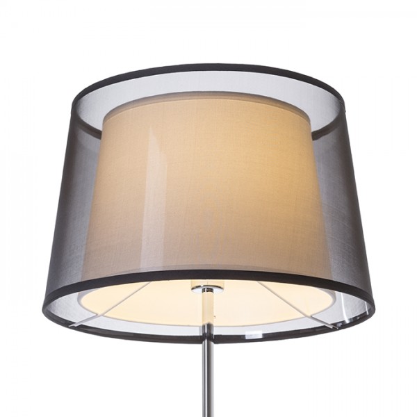 ESPLANADE talna transparentno črna/bela krom 230V LED E27 15W - slika 2