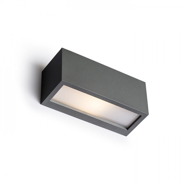 DURANT UP - DOWN stenska antracitna siva 230V LED E27 15W IP54 - slika 2