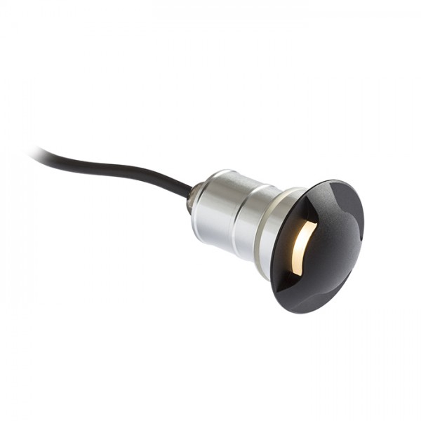 KICK III vgradna črna 230V LED 3W IP54 3000K - slika 4