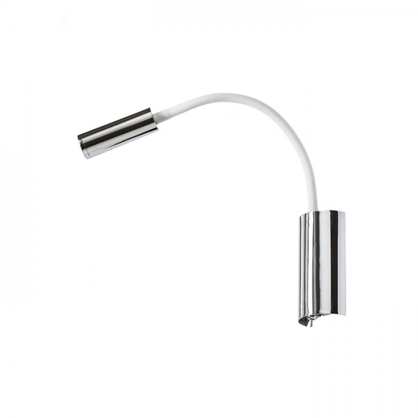 SHOW stenska bela krom 230V LED 3W 3000K - slika 2