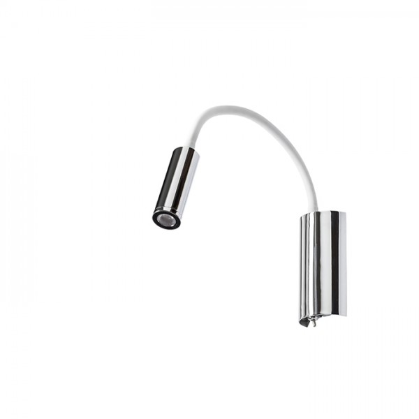 SHOW stenska bela krom 230V LED 3W 3000K - slika 5