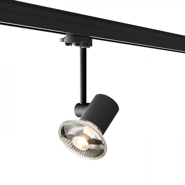 FAX za 3F tirni sistem črna 230V LED GU10 12W