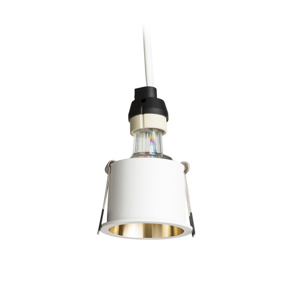 ORCO vgradna bela/zlata 230V LED GU10 9W - slika 3