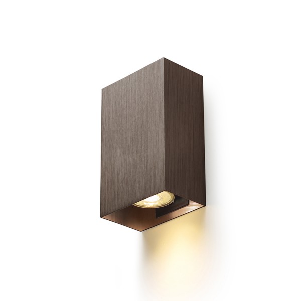 CAPRI RC stenska brušen bron 230V LED GU10 2x9W - slika 2