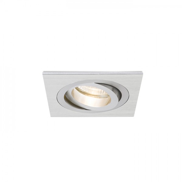 PASADENA GU10 SQ I vgradna brušeni aluminij 230V LED GU10 7W