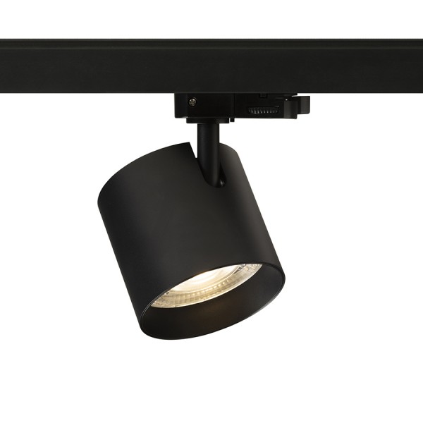 IRIS 9 za 3F tirni sistem črna 230V LED 12W 24° 3000K
