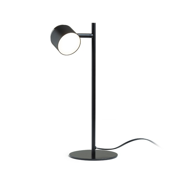 NOVA namizna svetilka črna krom/mlečni akril 230V LED 4.2W 3000K - slika 3