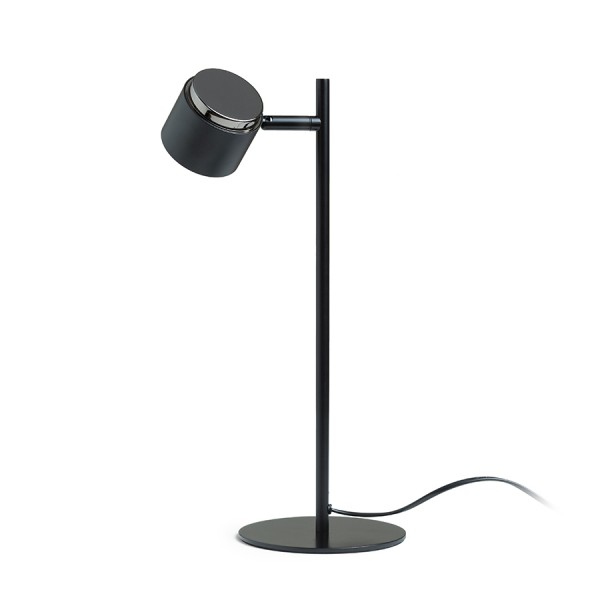 NOVA namizna svetilka črna krom/mlečni akril 230V LED 4.2W 3000K - slika 2