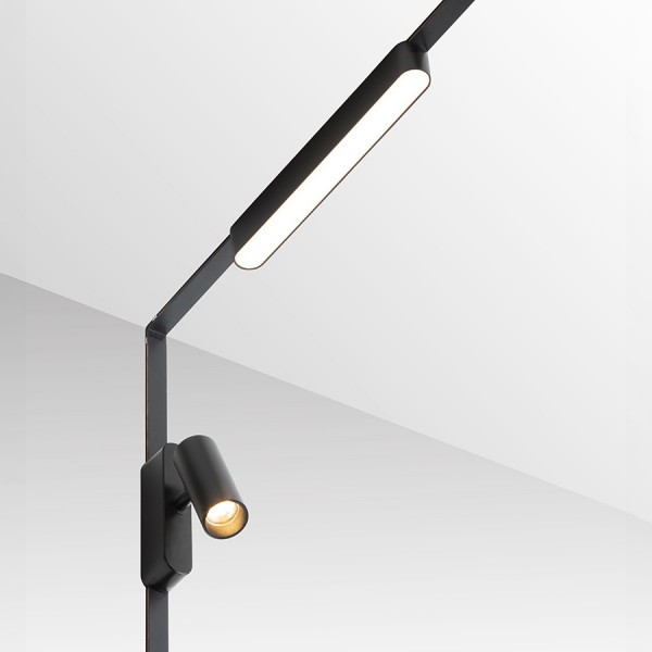 OXONIA 22 za sistem VEGA/WAVE črna 24= LED 12W 110° 3000K 4000K 6500K - slika 3