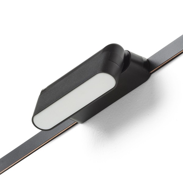 OXONIA 11 s funkcijo nagiba za sistem VEGA/WAVE črna 24= LED 6W 110° 3000K 4000K 6500K - slika 2