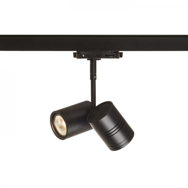 BEEBA II za 3F tirni sistem črna 230V LED GU10 2x8W - slika 3