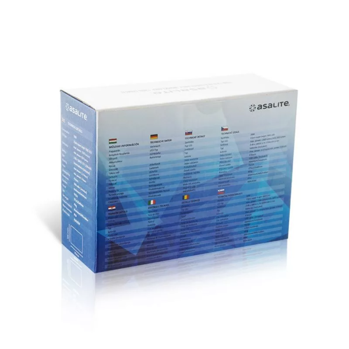 ASALITE LED 10W polnilni reflektor 1300Lm + 2x18650 2200mAh baterije - slika 6