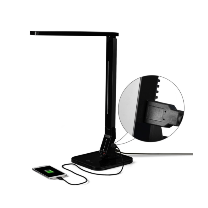 TaoTronics Elune touch control LED namizna svetilka piano črna TT-DL01 - slika 2