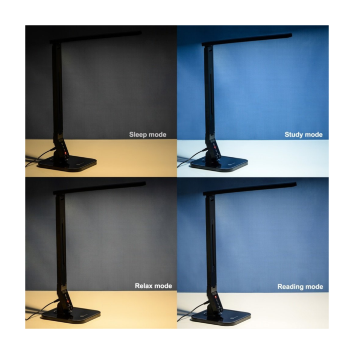 TaoTronics Elune touch control LED namizna svetilka piano črna TT-DL01 - slika 4