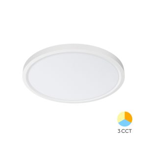 JADE SLR STROPNA SVETILKA LED 36W CCT IP40 BELA