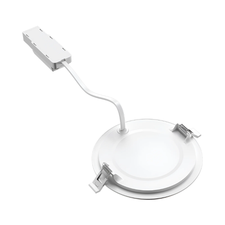 BP01 VGRADNI PANEL LED DIMM 12W CCT OKROGEL BEL