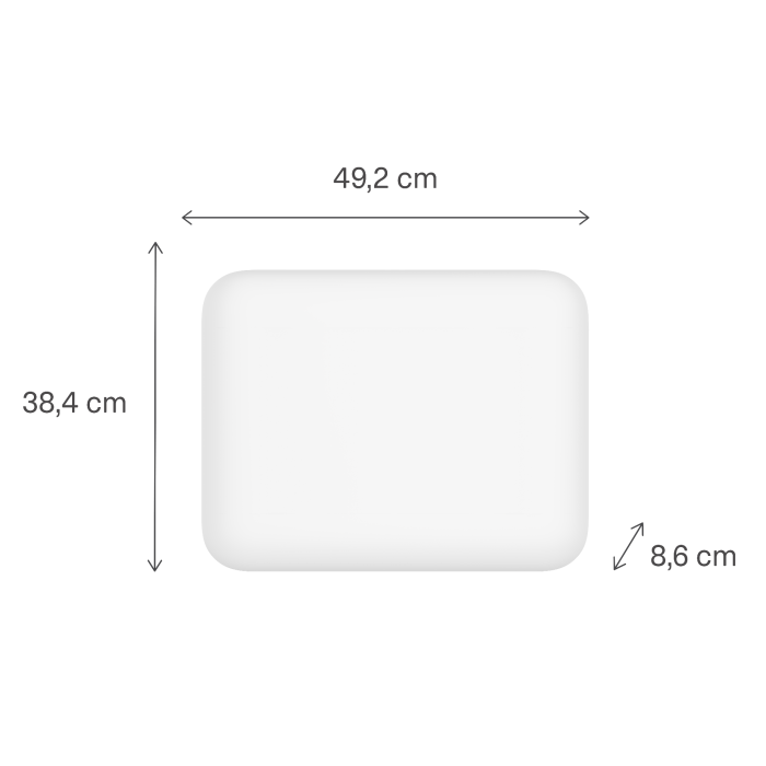 MILL panelni konvekcijski radiator Wi-Fi 400W bel jeklo PA400WIFI4 - slika 5