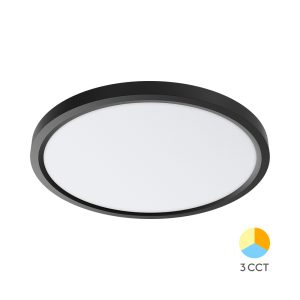 JADE SLR STROPNA SVETILKA LED 45W CCT IP40 ČRNA