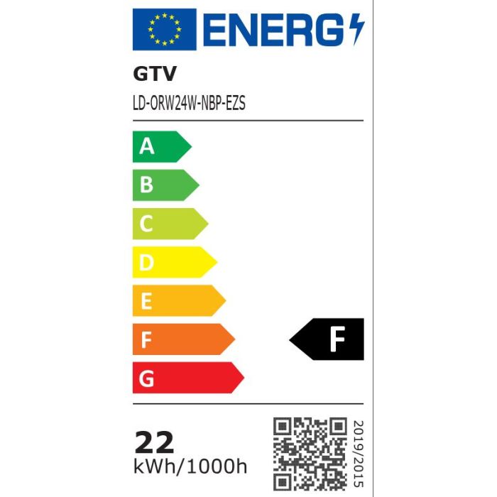 LED panel 24W 2000lm 4000K, nadgradni, okrogel, bel - slika 5